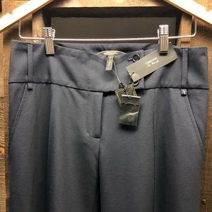 NWT BCBGMaxAzria Tabatha Trousers - Sz 02 - Navy